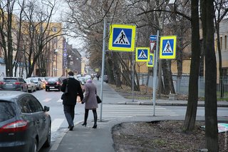 Пешеходные переходы в границах города по требованиям ГОСТа